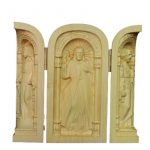 Catholic Holy Relic Wood Carving Craft Ornament